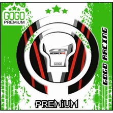 Gogo Premium Honda CB250R 2018 - 2024 Uyumlu Depo Kapak Pad