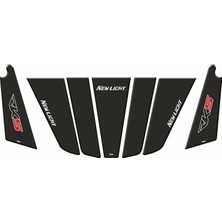 Gogo Premium Rks Newlıght 125 cc 2020 - 2024 Uyumlu Tank Pad Set 003