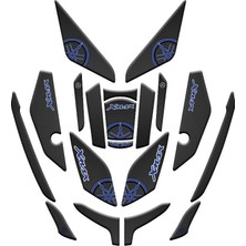 Gogo Premium Yamaha Xmax 2023 - 2024 Uyumlu Tank Pad Set 003