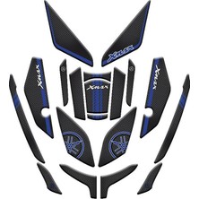 Gogo Premium Yamaha Xmax 2023 - 2024 Uyumlu Tank Pad Set 007