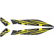 Gogo Premium Yamaha Xmax 2018 - 2022 Uyumlu Yan Ayak Pad 014