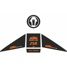 Gogo Premium Ktm 250 Adventure 2019 - 2022 Uyumlu Tank Pad Set 001
