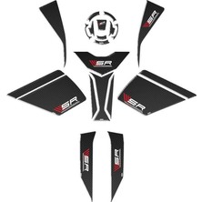 Gogo Premium Cf Moto 450 Sr 2023 - 2024 Uyumlu Full Tank Pad Set 002