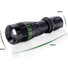 Nemere Zoomlu Oto Şarjlı El Feneri WT-012