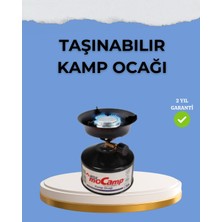 TeknoKapsül Kompakt Hafif Kamp Ocağı Seti Tüplü