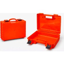 Belirtilmemiş Boş Ilk Yardım Çantası Sert Plastik Taşınabilir Kilitli Acil Müdahale Çantası Ev Araç Iş Yeri Için