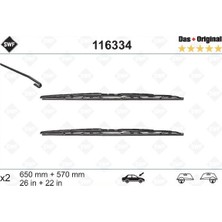 Valeo Zengemtx Silecek Supurgesi 650/560MM Swf Bmw E39
