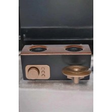 TeknoKapsül Çalar Radyo Müzik Kutusu Nostaljik Hoparlör Speaker