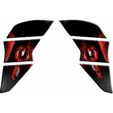 Gogo Premium Honda Msx 2014 - 2022 Uyumlu Yan Pad 008