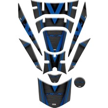 Gogo Premium Honda Pcx 2018 - 2020 Uyumlu Tank Pad Set 010