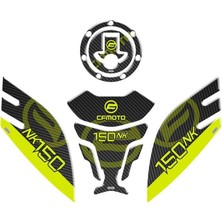 Gogo Premium Cf Moto 150 Nk 2016 - 2023 Uyumlu Tank Pad Set 004