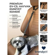 Ankaflex Ayarlanabilir Araba Içi Kedi Köpek Emniyet Kemeri Tasması Koltuk Başlıkları Için Koruma