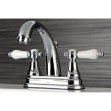 Freedom Books KS7612BPL Bel Air 10CM Merkez Seti Lavabo Bataryası, Cilalı Pirinç