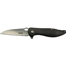 Gültekin Eco Lounge Crkt Lotus 1265 Bk Siyah Kamp / Outdoor Çakı 18CM - Yarı Otomatik, Kemerlikli, K