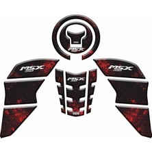 Gogo Premium Honda Msx 2014 - 2022 Uyumlu Tank Pad Set 014