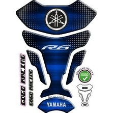 Gogo Premium Yamaha R6 Uyumlu Tank Pad 002