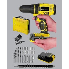 Zero Land Zengemtx Çift Bataryalı 12V Akülü Matkap | 10 mm Metal, 20 mm Ahşap Delme Kapasitesi