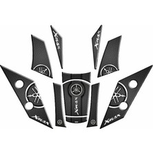 Gogo Premium Yamaha Xmax 2018 - 2022 Uyumlu Tank Pad Set 006