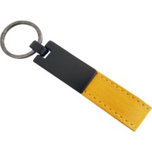 Nemere Metal Başlıklı Anahtarlık Sarı