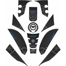 Gogo Premium Yamaha R7 2021 - 2024 Uyumlu Full Tank Pad Set 002