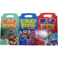 ÇocuQ Çıkartmalı Prens Boyama Çanta Tipi