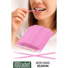 Pileli Store Hsnet Micro Swab - Diş Bakım Çubuğu - 100 Adet