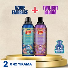 Belirtilmemiş Azure Embrace + Twilight Bloom Aromatique Konsantre Çamaşır Yumuşatıcısı 3x Parfüm Etkisi 750 ml