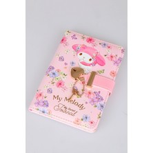 x Dekomus Lisanslı My Melody Secret Garden Edition Kilitli Hatıra Defteri / Günlük