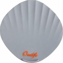 Freedom Books Omilife Koku ve Böcek Önleyici Gider Kapağı, Silikon Drenaj Tıkacı, Gider Koruyucu Tıpa, Banyo, Mutfak, Balkon, Lavabo Için Uyumlu Su Sızdırmaz Gider Tıkacı Deniz Kabugu Gri