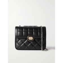 Gucci Deco Kapitone Deri Omuz Çantası