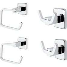 Tema Plus Wc Kağtılık ve 2li Askılık Bornozluk (2li Paket)