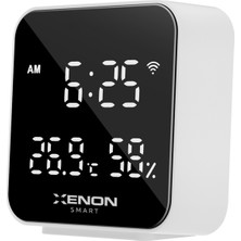 Xenon Smart Dijital Termometre (Monitörlü) & Akıllı Kumanda Ir | Wifi, Saatli, Klima Tv Kontrolü (X7511)