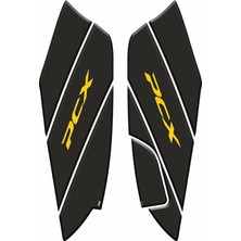 Gogo Premium Honda Pcx 2014 - 2017 Uyumlu Yan Ayak Pad 003