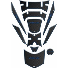 Gogo Premium Honda Pcx 2018 - 2020 Uyumlu Tank Pad Set 009