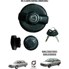 FZW Renault R9 - R11 Broadway Sprıng Flash Raınbow Benzin Yakıt Depo Kapağı Anahtarlı (7700779957)(07909010)