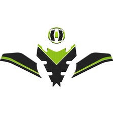 Gogo Premium Kawasaki Versys 1100 2025 Uyumlu Tank Pad Set 002