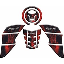 Gogo Premium Honda Msx 2014 - 2022 Uyumlu Tank Pad Set 002