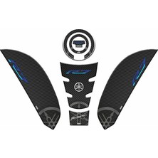 Gogo Premium Yamaha R7 2021 - 2024 Uyumlu Tank Pad Set 002