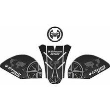 Gogo Premium Suzukı V-Strom 650 2021 - 2024 Uyumlu Tank Pad Set 003