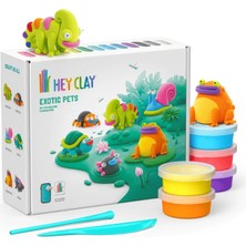 Hey Clay Yaratıcı Kil Seti - Exotic Pets