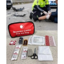 M Merc Giyim Araç ve Ev Için Ilk Yardım Çantası Eksiksiz Acil Müdahale Seti