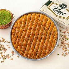 Uzel Sadeyağlı,cevizli Ev Baklavası Tepsili 3 kg
