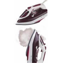 TeknoKapsül Tasarım 2200W Dayanıklı Buharlı Seramik Kaplama Ütü