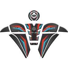 Gogo Premium Yamaha MT25 2020 - 2024 Uyumlu Tank Pad Set 010