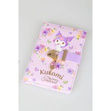 x Dekomus Lisanslı Kuromi Secret Garden Edition Kilitli Hatıra Defteri / Günlük