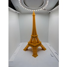 Print Zone Dekoratif Eyfel Kulesi Biblo (24 Cm) - Detaylı Tasarım Paris Kulesi Masaüstü Süsü