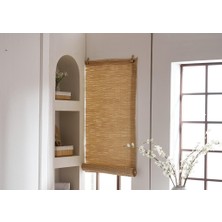 Sever Rattan Stor Perde Natural 90X180CM