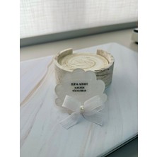 HS Gift And More Kurdeleli Istiridye Pleksi Magnet Söz Nişan Düğün Hediyesi 10 Adet