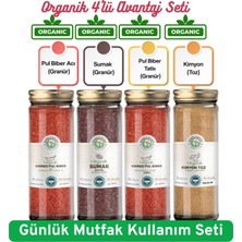 Anadolunun Özü Günlük Mutfak Kullanım Seti 4'lü Organik