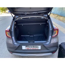 Badela Renault Captur 2021 (Alt Kademe) Uyumlu 3D Kauçuk Bagaj Havuzu